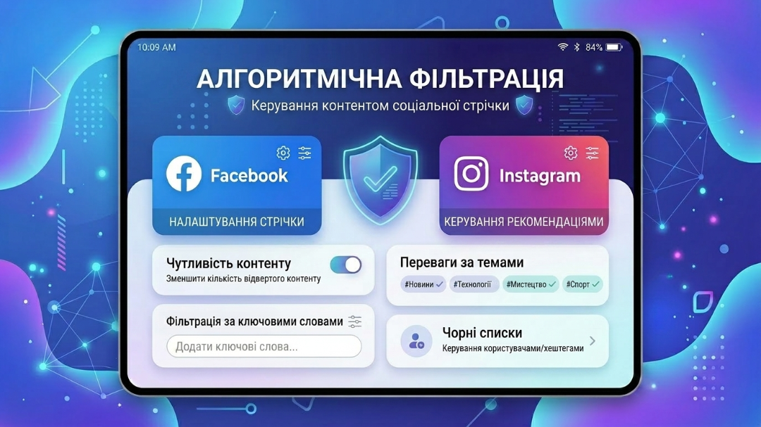 Ілюстрація модерації Meta