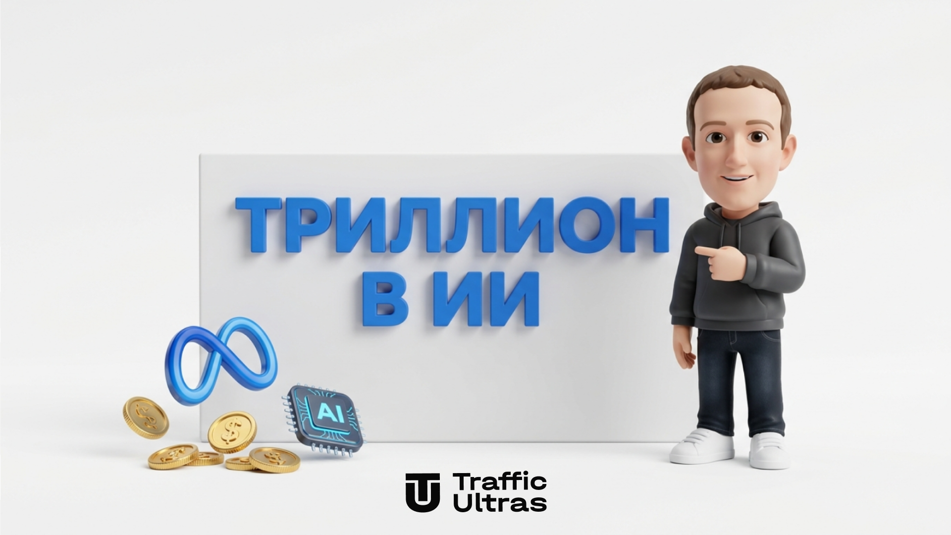 Марк Цукерберг и $1 триллион в ИИ манифест Meta
