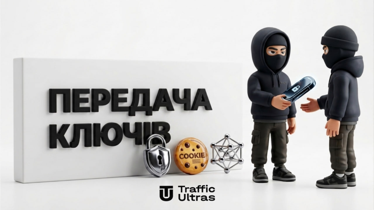 Передача криптографічних ключів Passkeys та антидетект акаунтів у командах