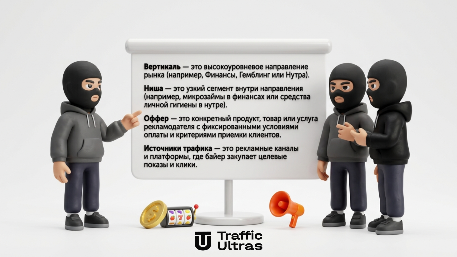 Базовые понятийные различия: вертикаль, ниша, оффер и источники трафика