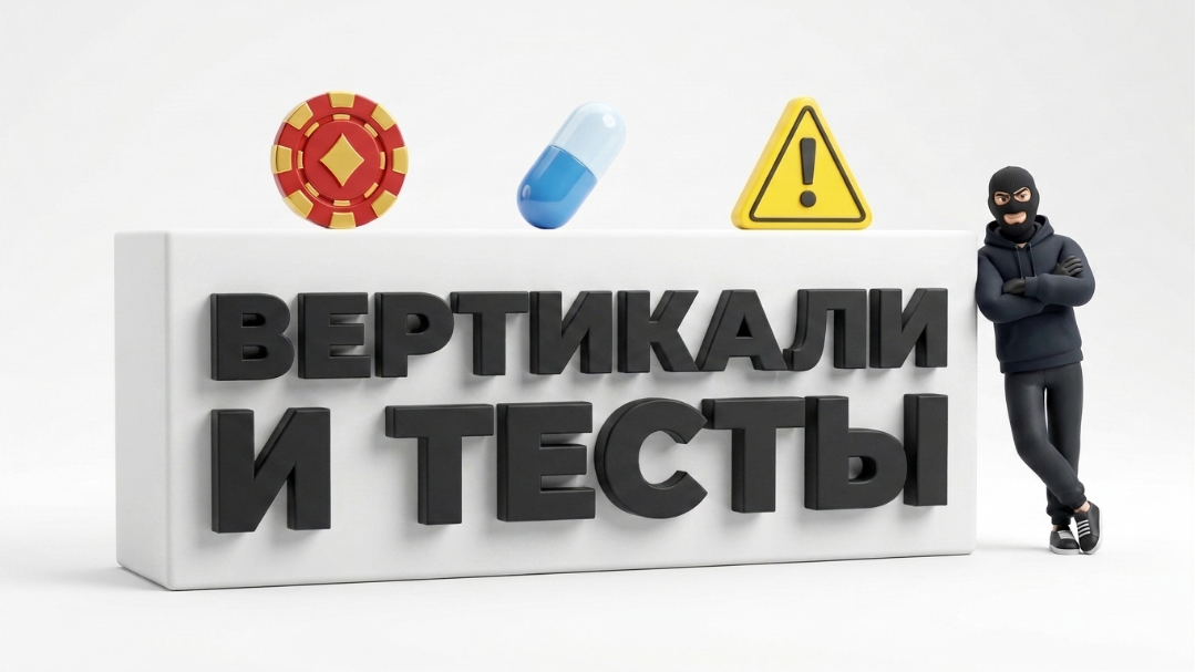 вертикали в арбитраже трафика, финансы, гемблинг, нутра и ошибки тестов