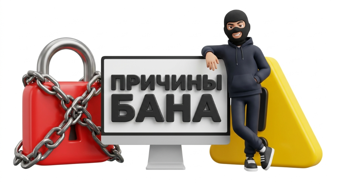 причины блокировки рекламного аккаунта, бан кабинета и ошибки арбитражника