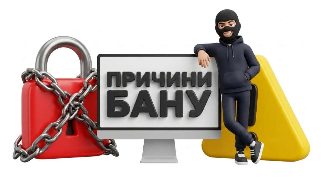 причини блокування рекламного акаунта, бан кабінету та помилки арбітражника
