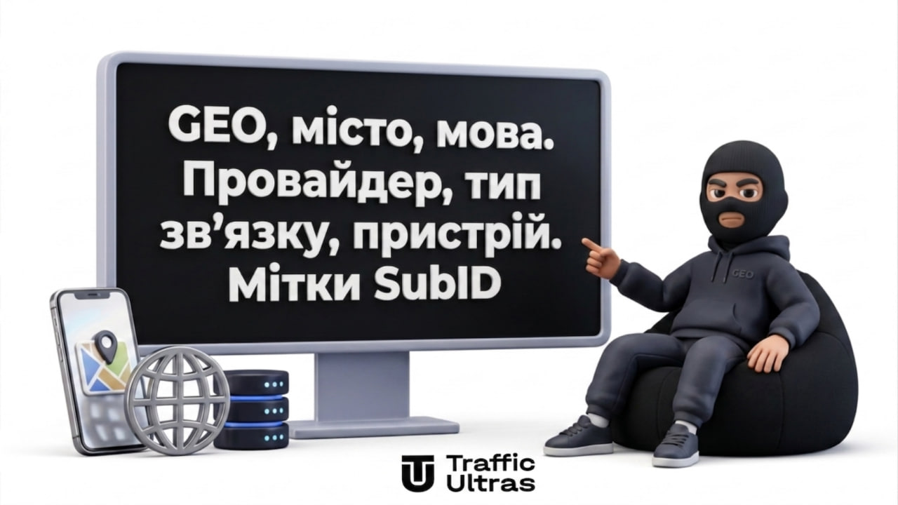 Параметри та мітки відстеження кліку в трекері для арбітражу трафіку