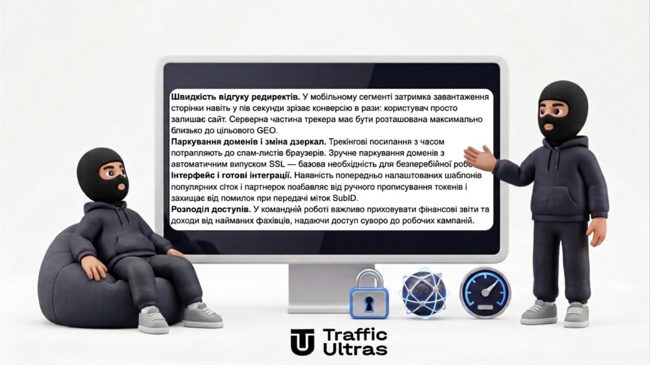 Критерии выбора трекера для арбитража: скорость, парковка доменов, интеграции и доступы