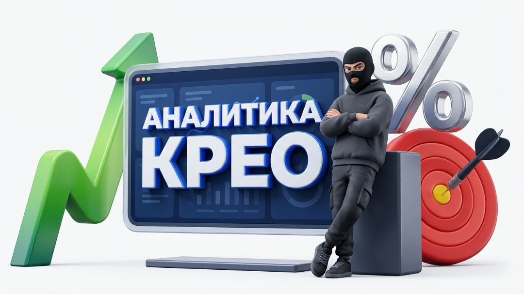 аналитика креативов в арбитраже трафика, метрики CTR и CR, тестирование связок