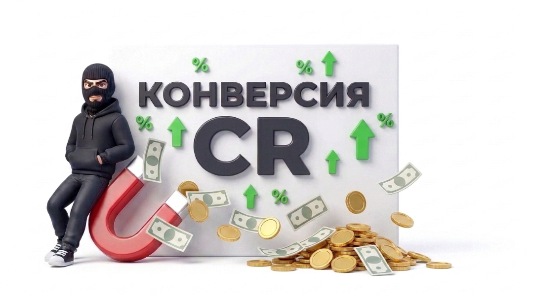 показатель конверсии CR в арбитраже трафика, воронка продаж и целевые действия