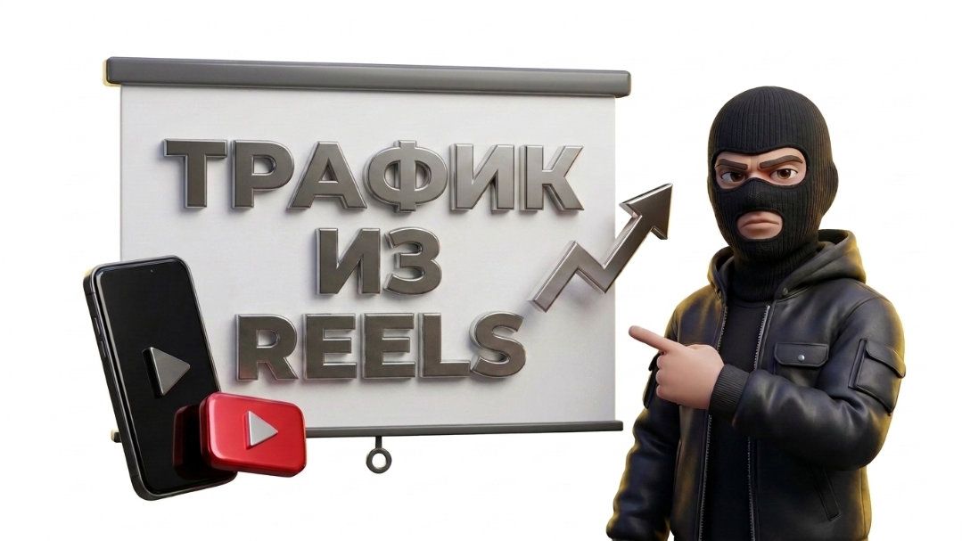 бесплатный трафик из Reels и TikTok, вертикальные видео в арбитраже