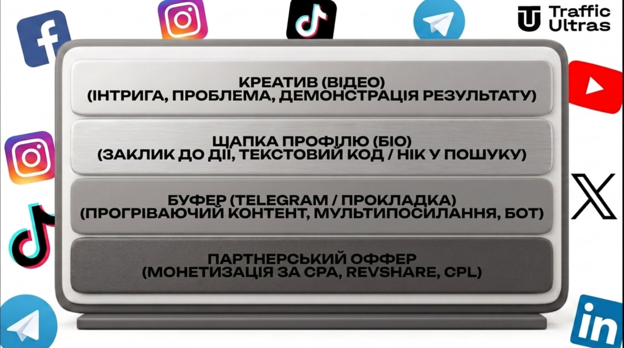 Схема алгоритму розподілу показів вертикальних відео в УБТ: тестовий пул, утримання та масштабування