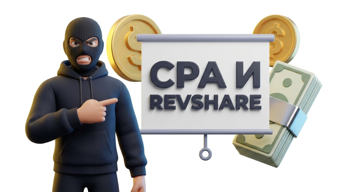 модели оплаты CPA и RevShare, монетизация трафика в арбитраже