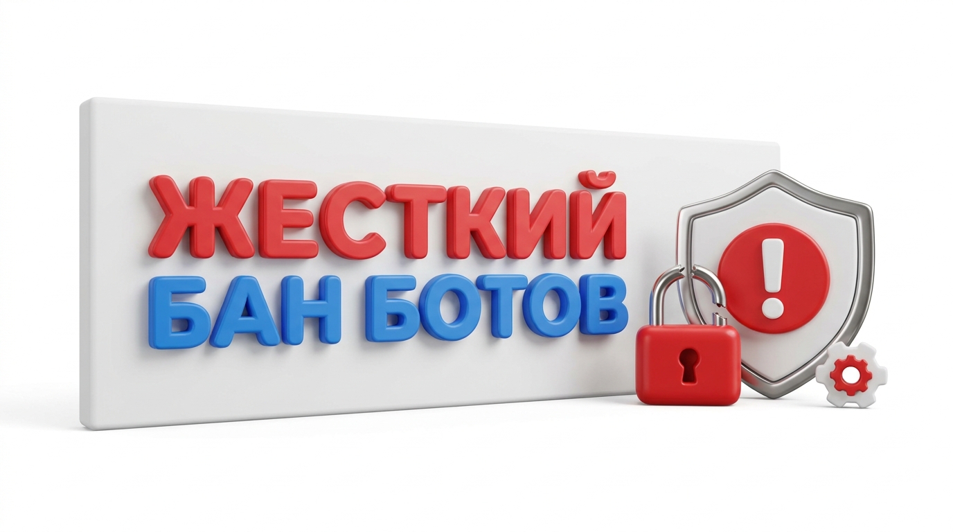 Массовые баны и жесткая модерация рекламных ботов в Telegram