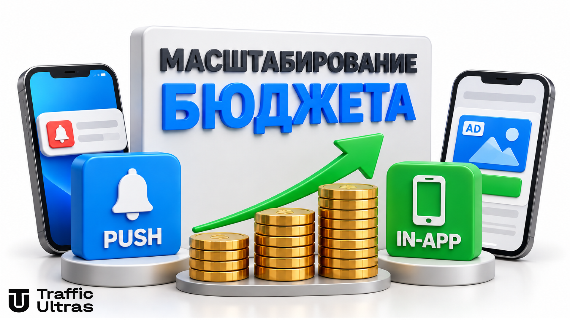    Распределение бюджета между Push и In-App рекламой