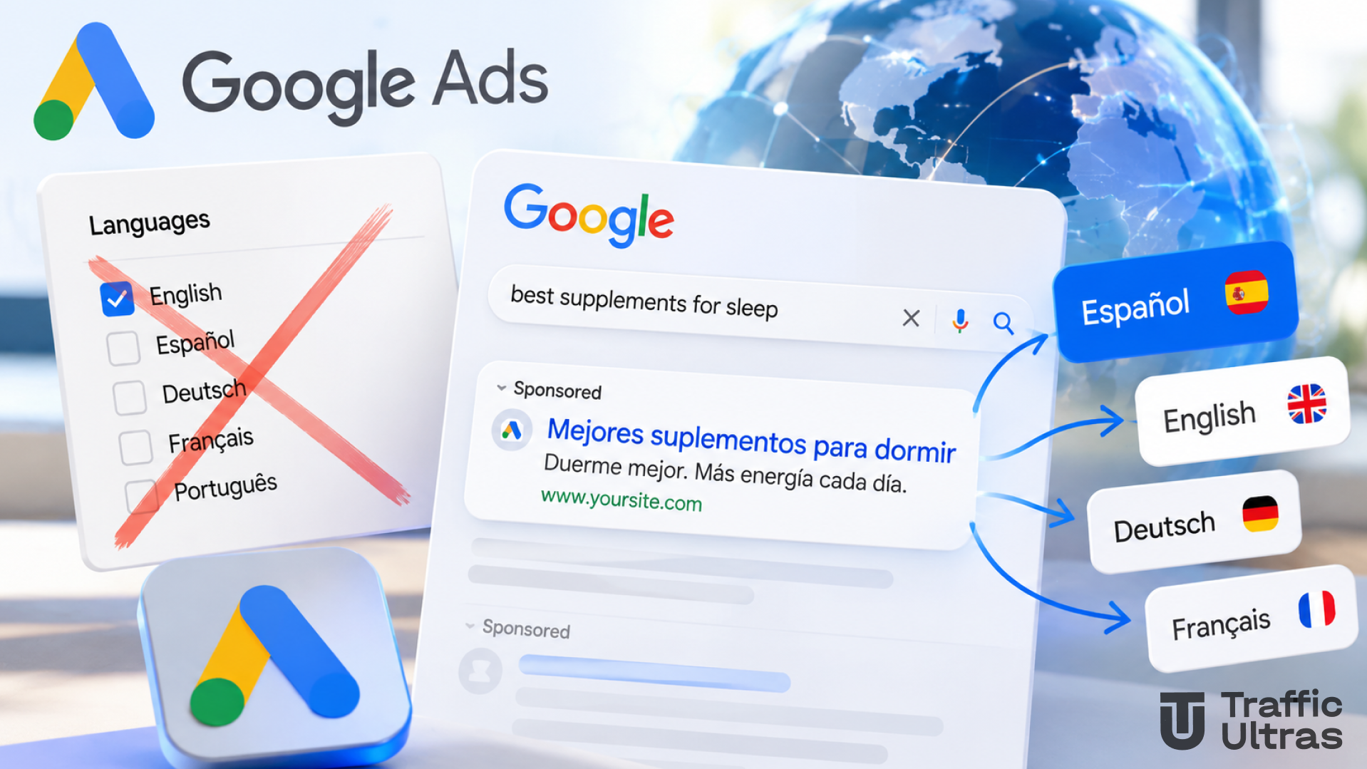 Google Ads меняет языковой таргетинг в поисковых кампаниях и автоматически определяет язык объявления