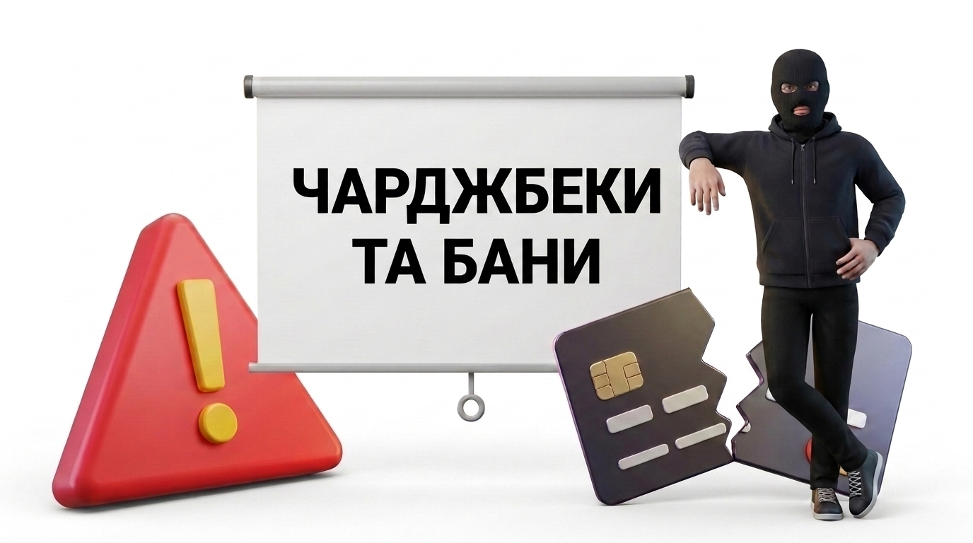 Чарджбеки, бани рекламних кабінетів та міслід під час заливу на тріали