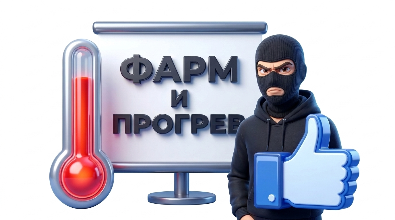 Разница между фармингом и прогревом аккаунта Фейсбук в арбитраже трафика