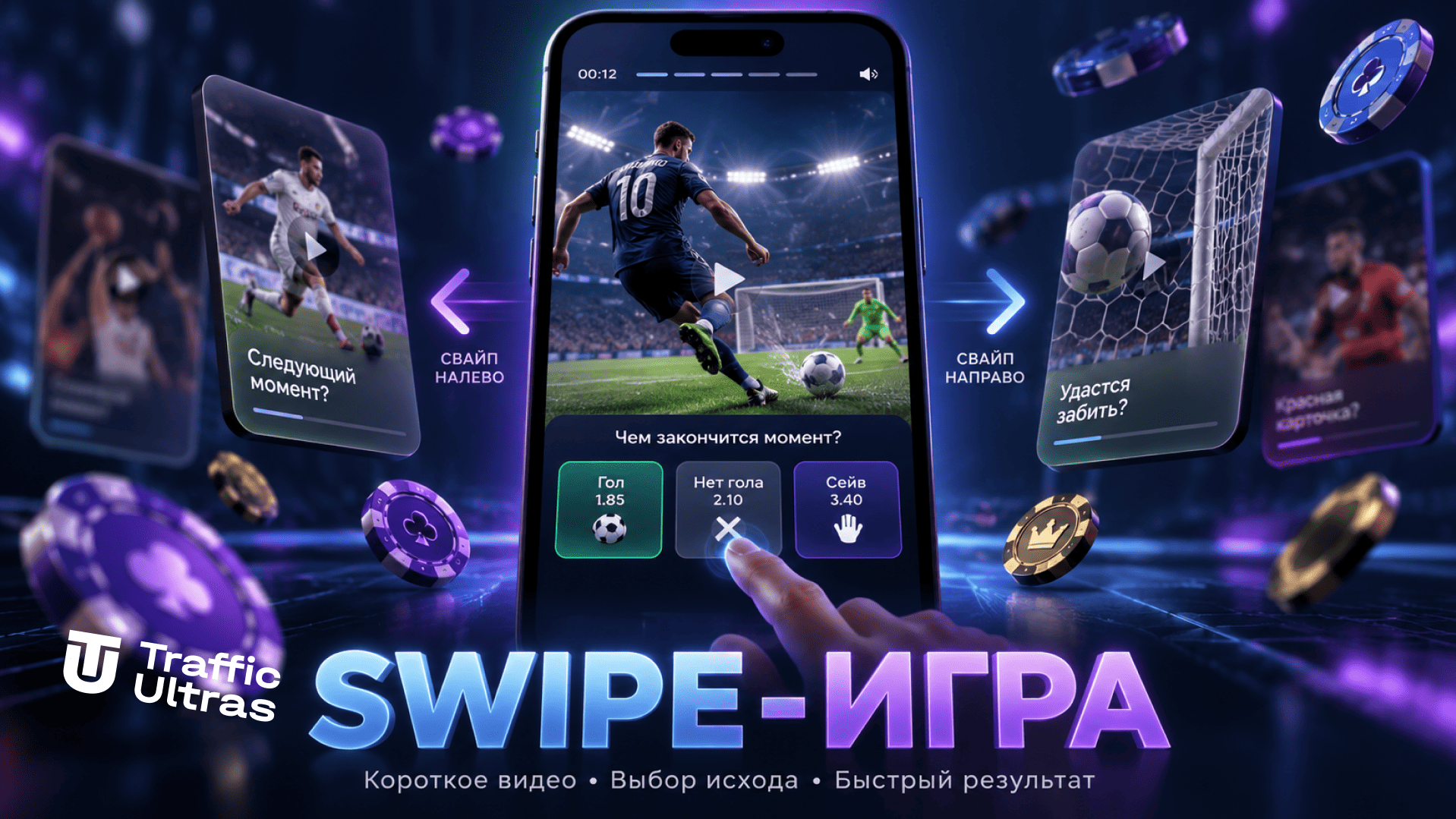 Как работает swipe-игра в iGaming: короткое видео, выбор исхода и быстрый результат