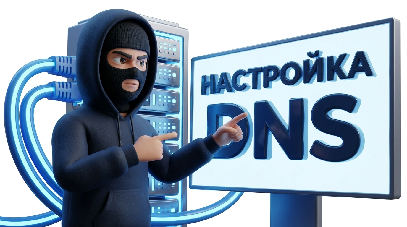 Настройка DNS записей для привязки домена к партнерской сети