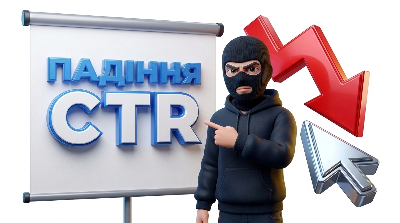 Чому падає CTR сайту при стабільних позиціях у пошуку