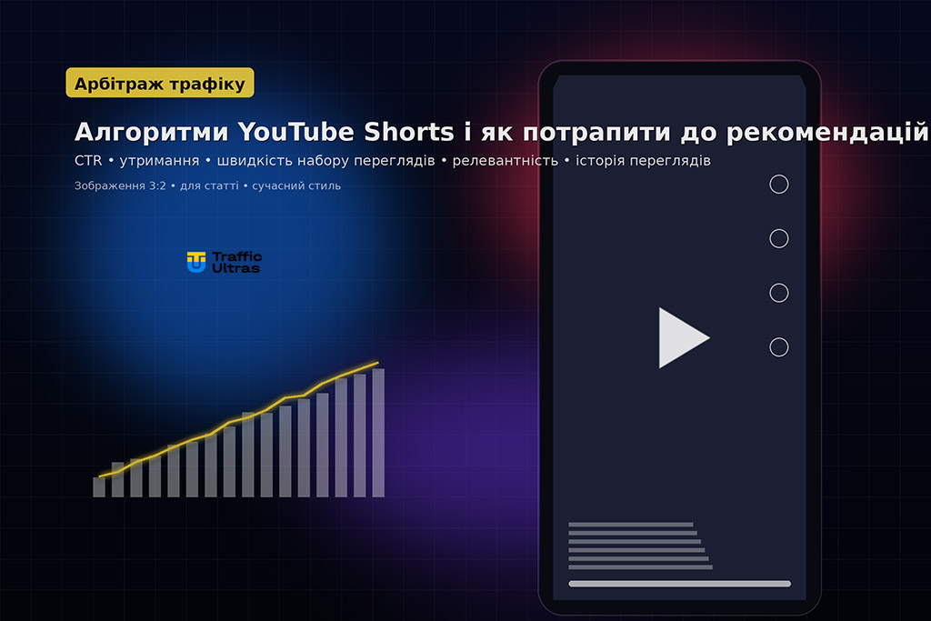 Ми знаємо і показуємо як потрапити до рекомендацій Ютуб Шортс - у статті.