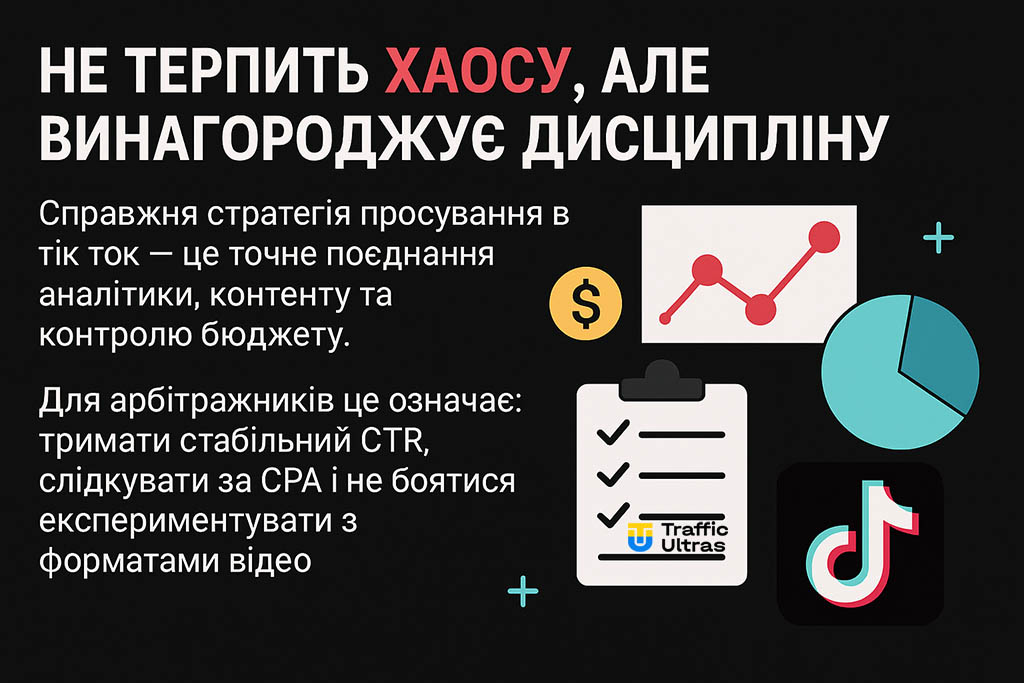 Ділимося професійним досвідом, алгоритми тік току впливають на охоплення та залученість.