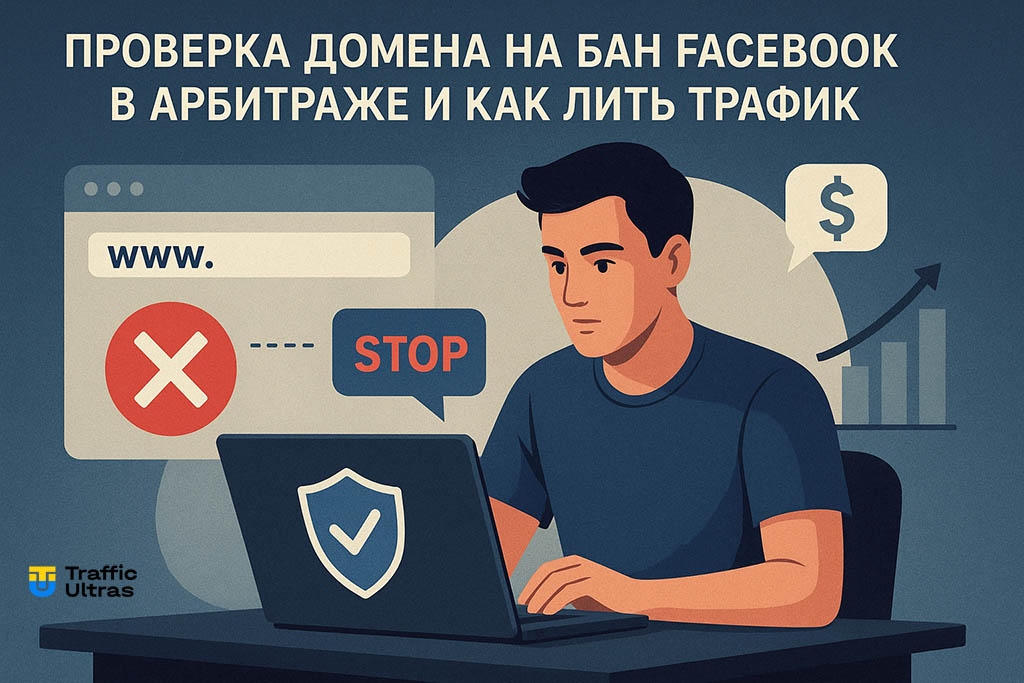 Разбираемся как лить трафик на Фейсбук после проверки домена на бан фейсбук.