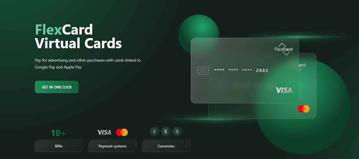 Розглянемо, віртуальні карти для арбітражу та платіжні системи для арбітражників спрощують роботу з Facebook та Google Ads.