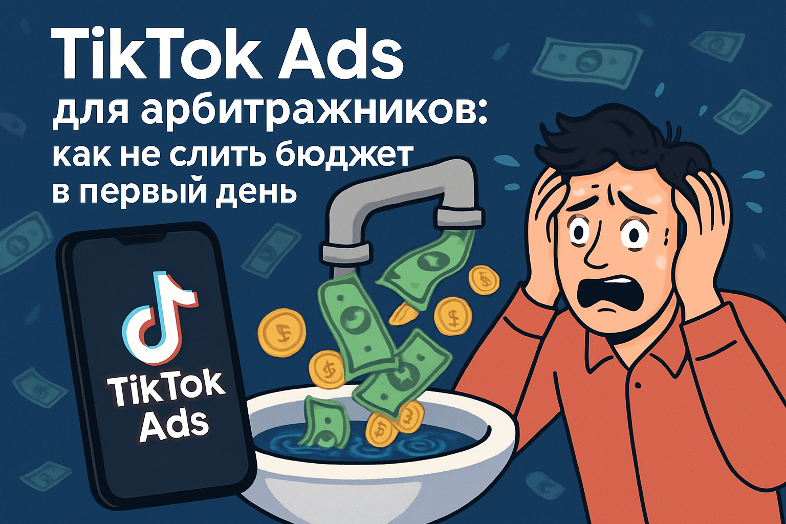 Как лить трафик с тик тока в телеграм и как настроить рекламу в тик ток больше на Трафик Ультрас