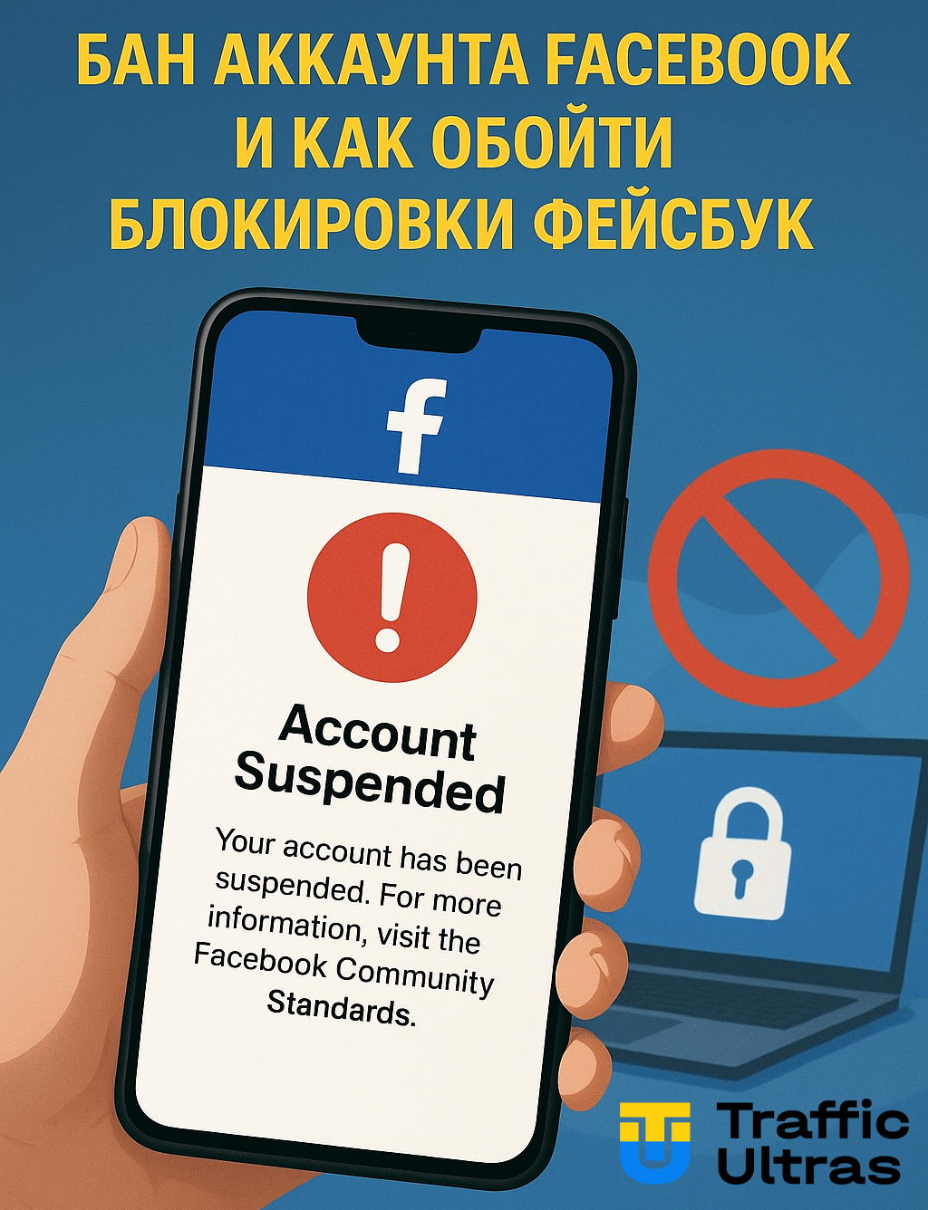 Бан Фейсбук не проблема - мы знаем про обход блокировки Facebook как избежать или обжаловать.