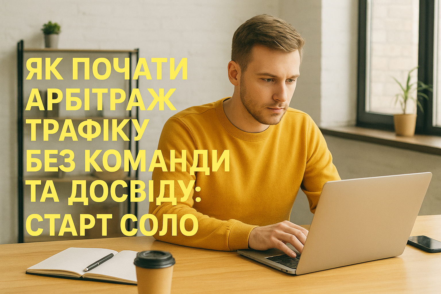 Арбітраж трафіку почати заробляти з нуля самостійно без вкладень.