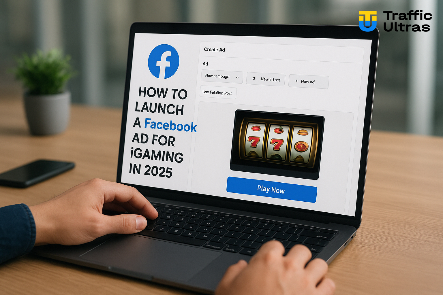 Настройка рекламы в Facebook 2025 для гейминг казино онлайн.