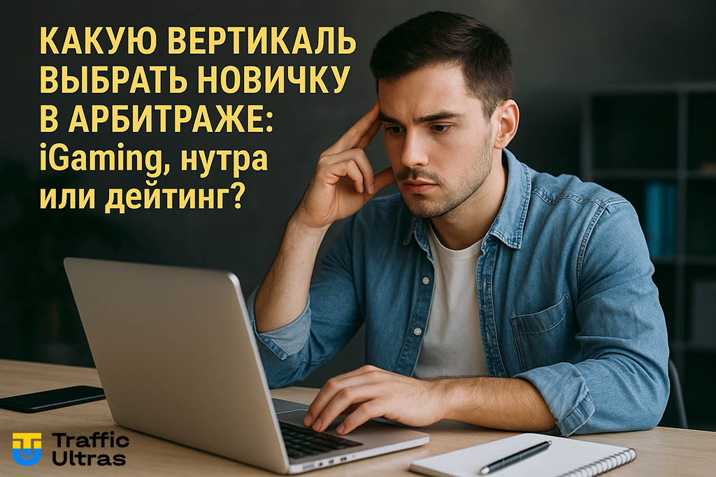 Какую вертикаль выбрать новичку iGaming CPA, нутра и дейтинг арбитраж.