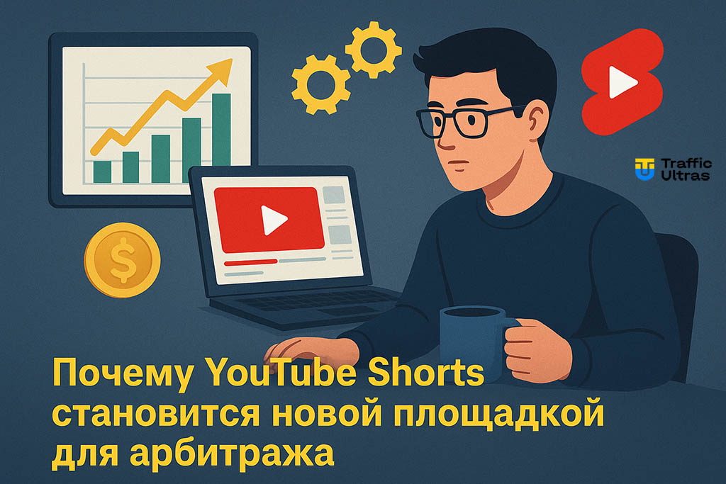 Арбитраж трафика YouTube Shorts, мы подскажем как продвинуть Ютуб Шортс.