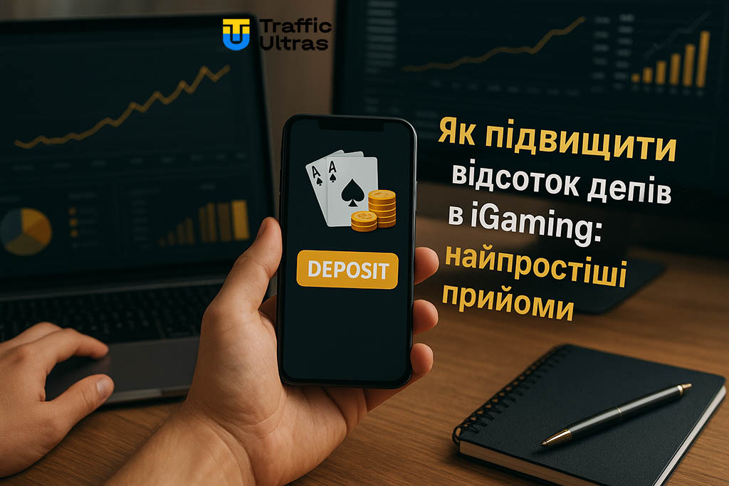 Що таке конверсія в арбітражі та як підвищити депи iGaming, стаття на сайті.