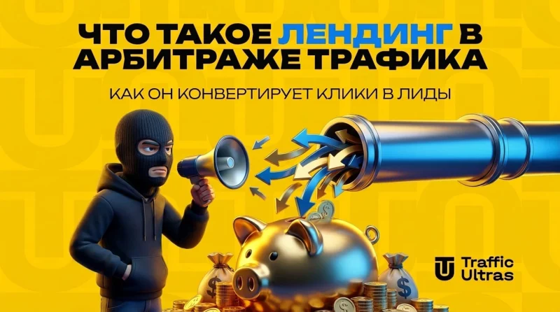 Что такое лендинг в арбитраже трафика и как он конвертирует клики в лиды