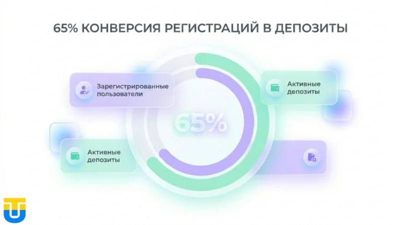 График Reg2Dep 65% на поисковом трафике в Канаде.