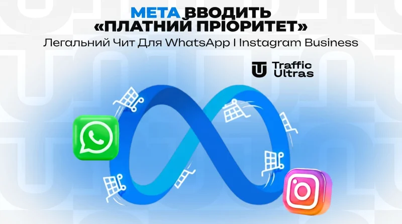 Meta вводить «платний пріоритет»: Легальний чит для WhatsApp та Instagram Business
