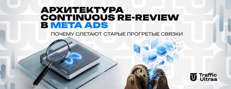 Архитектура Continuous Re-Review в Meta Ads: почему слетают старые прогретые связки