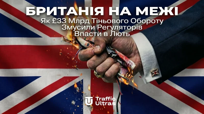 Британія на межі: Як £33 млрд тіньового обороту змусили регуляторів лютувати