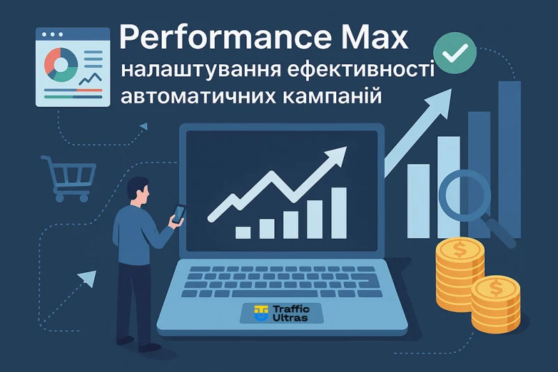 Ділимося знаннями, налаштування performance max підвищує ROI та конверсії в арбітражі.