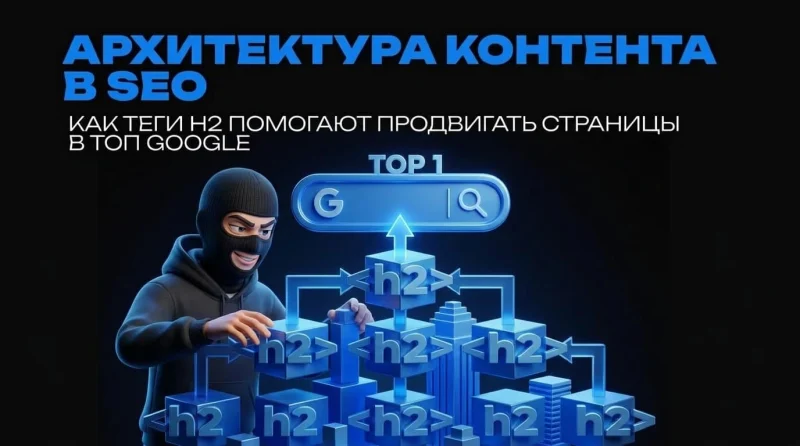 Архитектура контента в SEO: как теги H2 помогают продвигать страницы в топ Google