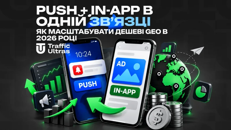 Push + In-App в одній зв'язці – як масштабувати дешеві GEO у 2026 році