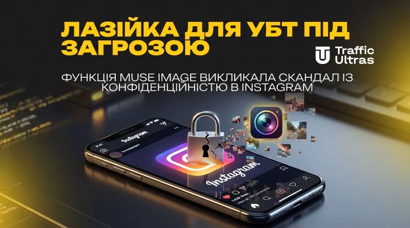 Лазійка для УБТ під загрозою: функція Muse Image викликала скандал із приватністю в Instagram