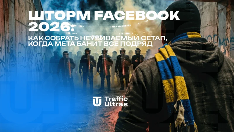 Шторм Facebook 2026: Как собрать неубиваемый сетап, когда Meta банит все подряд