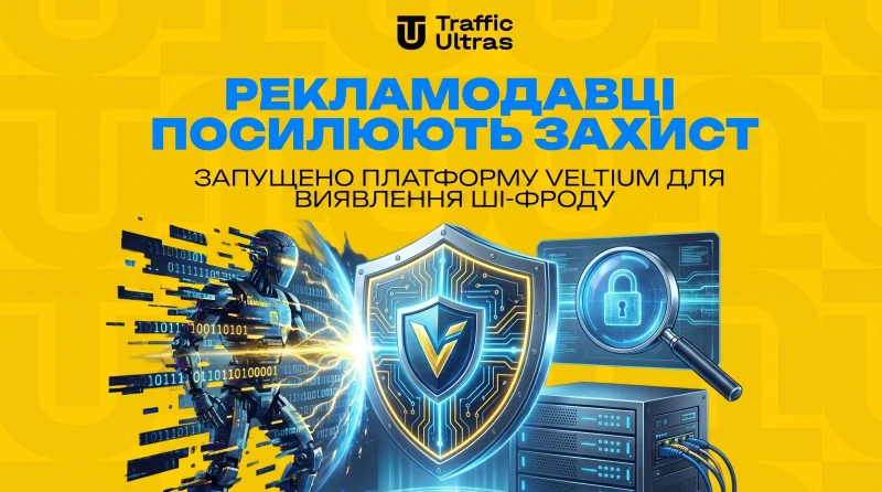 Рекламодавці посилюють захист: запущено платформу Veltium для вирахування ШІ-фроду
