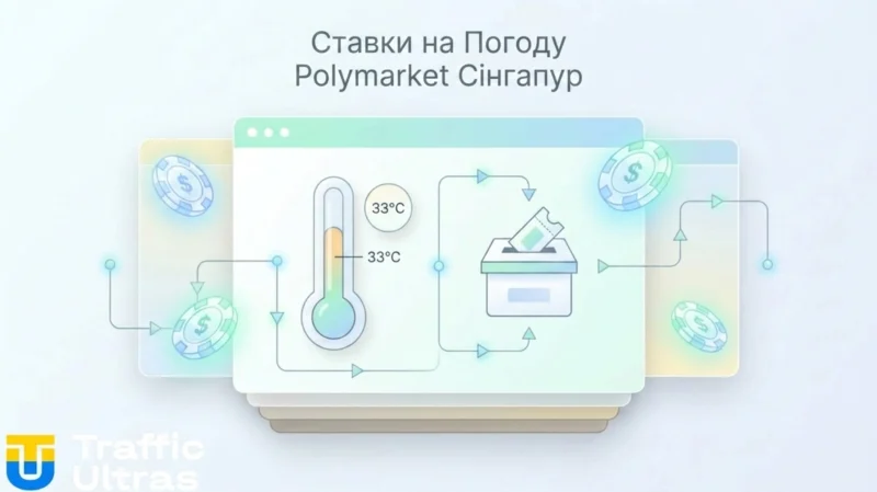 Ставки на погоду та вибори на Polymarket у Сінгапурі