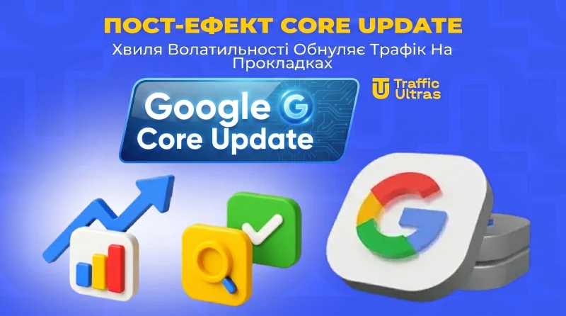 Пост-ефект Core Update: Хвиля волатильності обнуляє трафік на проклах