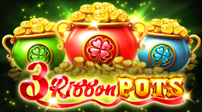Слот 3 Ribbon Pots от Tom Horn Gaming — новая механика Hold & Win, три цветных горшка с бонусами и крупными джекпотами