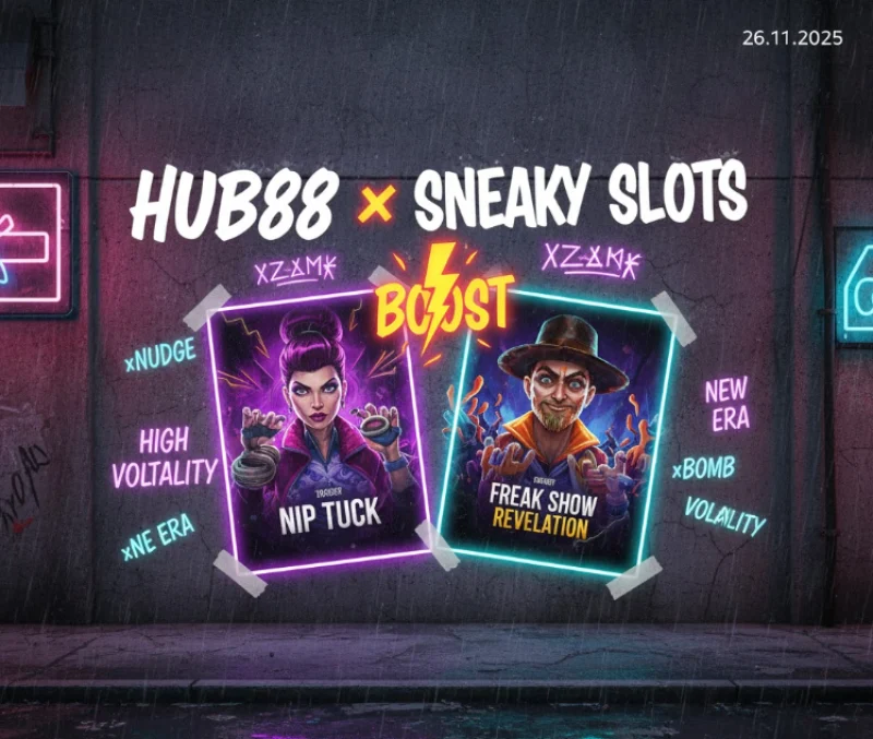 Новые игры Sneaky Slots на платформе Hub88
