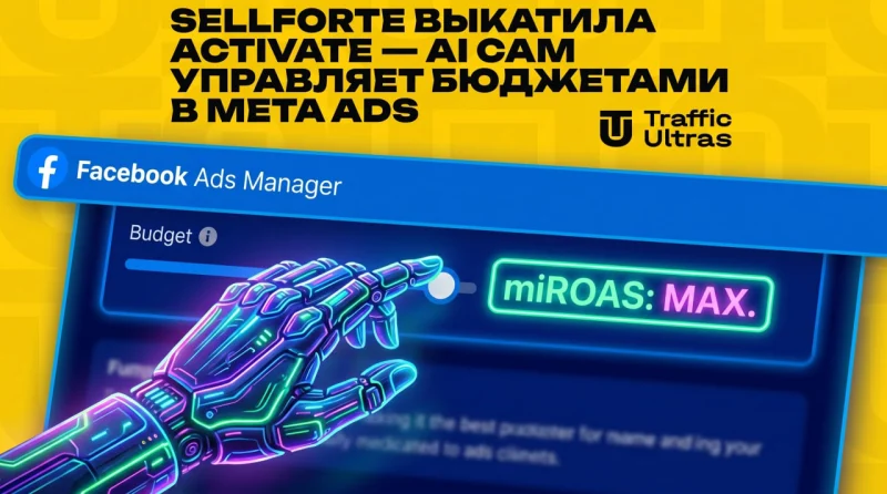 Sellforte выкатила Activate — AI сам управляет бюджетами в Meta Ads