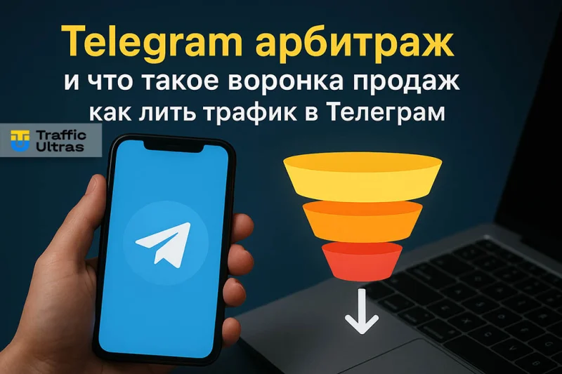Что такое воронка продаж или как лить трафик с тик тока в Телеграм в арбитраже.